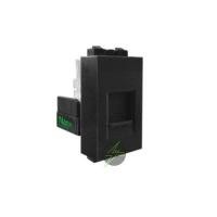 ราคา สวิตซ์ไฟ เต้ารับ หน้ากาก ฝาครอบ รุ่นใหม่ สีดำ ปลั๊ก เต้ารับ แท้ NANO (4000924110)