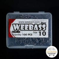 ราคา ตัวเบ็ดกล่อง weebass วีเบส เบ็ดกล่อง ตัวเบ็ด ตะขอเบ็ด ตะขอเบ็ดตกปลา เบ็ดตกปลา ตัวเบ็ดยกกล่อง เบ็ดตูดห่วง เบ็ดweebass (7632673385)