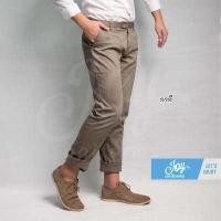 ราคา กางเกงสแล็ค ขากระบอกเล็กผ้ายืด สีดำ กรม กากี เทาเข้ม เนื้อผ้าคุณภาพดี ใส่สบาย (10324647958)