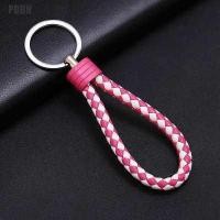 ราคา PDBH Fashion Store พวงกุญแจเชือกหนังแฮนด์เมดรถพวงกุญแจกระเป๋าจี้ Accessories (14977061499)