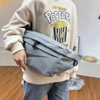 ราคา กระเป๋าสะพายข้าง กระเป๋าคาดอก สำหรับผู้ชาย หญิง กระเป๋าคาดหน้าอก สะพายไขว้หลัง กระเป๋าแฟชั่น แนว Street Fashion (11538438055)
