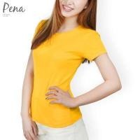 ราคา Pena house เสื้อยือเบสิค คอกลม ผ้าคอตตอน สีพื้น PB0526 (11188079458)