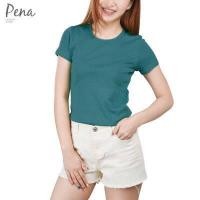 ราคา Pena house เสื้อยือเบสิค คอกลม ผ้าคอตตอน สีพื้น PB0526 (15653133562)