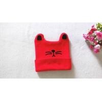 ราคา หมวกไหมพรมเด็ก พิมพ์ลายหน้าน้องแมว มีหูตั้ง หมวกมีหู (1599494627)