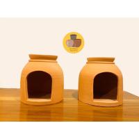 ราคา บ้านแอร์ดินเผา 9 10นิ้ว สำหรับกระต่าย แกสบี้ แมวเล็ก ชินชิลล่า เฟอเรท งูเล็ก กระรอก กระต่ายแคระ แพรรีด็อก พร้อมส่ง (17193768246)