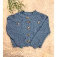 ราคา 603 เสื้อคาดิแกนแขนยาวไหมพรมแขนยาว เสื้อถัดแขนยาว คอหน้าดีเทลแต่งกระเป๋าหน้า2ข้าง กระดุมทอง เนื้อผ้าไหมพรม Mini Fashion (16817378484)