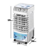 ราคา LENODI เครื่องปรับอากาศเคลื่อนที่ เครื่องทำความเย็น AIR COOLER แอร์เคลื่อนที่ พัดลมไอเย็น พัดลมไอน้ำ พัดลม (8857204243)