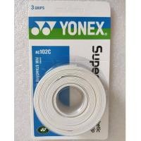 ราคา Yonex AC102EX Overgrip โอเวอร์กริป Yonex Thin Grip ด้ามจับแบบบาง กริปพันด้าม yonex ไม้แบดมินตัน ถูกที่สุด แบบเรียบ ผิวหนึบ สินค้าขายดี แพ็คส่งภายใน 24 ชม Rubber ยาง (16946615099)