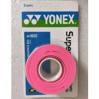 ราคา Yonex AC102EX Overgrip โอเวอร์กริป Yonex Thin Grip ด้ามจับแบบบาง กริปพันด้าม yonex ไม้แบดมินตัน ถูกที่สุด แบบเรียบ ผิวหนึบ สินค้าขายดี แพ็คส่งภายใน 24 ชม Rubber ยาง (16946615107)