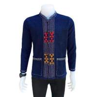 ราคา เสื้อพื้นเมืองผู้ชายหม้อฮ่อม (9490010811)