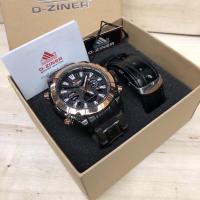 ราคา D ZINER นาฬิกาข้อมือชาย หญิง ระบบQuartz Analog Digital Hybrid เรือนและสายสแตนเลสเคลือบ3ไมครอน เครื่องญี่ปุ่น ทนทุกสภาพอากาศ ฟังชั่นครบ (10593915364)