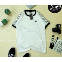 ราคา New เสื้อยืดรวงข้าว งานปักรวงข้าว เทปแขนเท่ๆ ผ้าคอตตอน เสื้อยืดราคาถูก (14132431968)