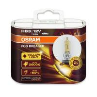 ราคา OSRAM หลอดไฟหน้า หลอดไฟตัดหมอก รุ่น FOG BREAKER แสงเหลือง สบายตา เห็นชัดกว่า กดเลือก ขั้ว H1 H4 H7 H11 HB3 9005 HB4 9006 2หลอด (12652317953)