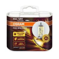 ราคา OSRAM หลอดไฟหน้า หลอดไฟตัดหมอก รุ่น FOG BREAKER แสงเหลือง สบายตา เห็นชัดกว่า กดเลือก ขั้ว H1 H4 H7 H11 HB3 9005 HB4 9006 2หลอด (12652317950)