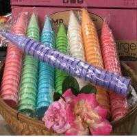 ราคา โคนไอติมทำกระทง ขายปลีก ชุดละ 10แถว คละสี (10680536069)