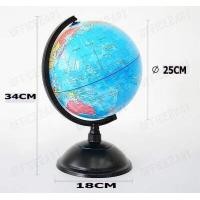 ราคา ลูกโลก 10 32cm ลูกโลกจำลอง อย่างดี ภาษาอังกฤษ รุ่น แผนที่โลก การศึกษา ฮวงจุ้ย ตกแต่ง Globe Tanida (16080028697)