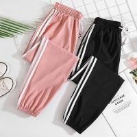 ราคา กางเกงผู้หญิง กางเกงแฟชั่นเกาหลี กางเกงกีฬา กงผู้หญิงขาจั๊ม กางเกงขายาว กางเกงวอร์ม กางเกงแฟชั่นกางเกงผู้หญิงทรงเกาหลีขา ไซด์เอวยืดไซด์ (4053944539)
