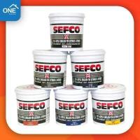 ราคา เซฟโก้ Sefco สีน้ำทาบ้าน สีทาบ้าน ขนาด 1 4 กล 0 85 ลิตร สีอะคริลิคทาบ้าน สีทาบ้านภายใน สีทาภายนอก สีน้ำอะคริลิค แม่สีน้ำ (10556665662)