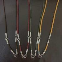 ราคา สร้อยพระ 3องค์ มี5สี สร้อยเชือกร่มสแตนเลสแท้ สร้อยคอ เชือกร่ม สร้อยสแตนเลส สร้อยพระ3องค์ (7848785295)