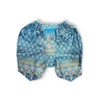 ราคา โจงกระเบนเด็ก ชุดไทยเด็ก กางเกง โจงกระเบนสำเร็จรูป ผลิตจากผ้าไหมพิมพิ์ทอง ราคาถูก (12886502337)