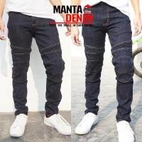 ราคา กางเกงยีนส์การ์ด CE Level 2 แบรนด์ไทย MANTA DENIM รุ่น BZ01 ออฟชั่นจัดเต็ม กางเกงไบค์เกอร์ (12494346287)