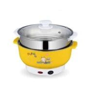 ราคา กะทะไฟฟ้า กะทะไฟฟ้ามินิ หม้อไฟฟ้าอเนกประสงค์ 22cm 2ชั้นกะทะไฟฟ้า นึ่งหม้อไฟฟ้าเอนกประสงค์ กระทะไฟฟ้าถูกๆ หม้อสุกกี้ ทะไฟฟ้า (13885961666)