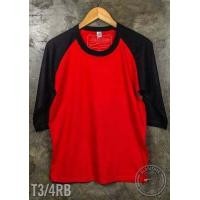 ราคา เสื้อแขนสามส่วน เสื้อแขนสามส่วนวินเทจ เสื้อไหล่สโลป เสื้อยืด เสื้อยืดวินเทจ หลากสี รหัสสินค้าT 3 4 (8795047979)