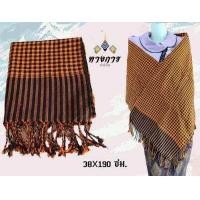 ราคา ผ้าพันคอผ้าฝ้าย ผ้าพันคออีสาน ผ้าผ้าคอลายผ้าขาวม้า ผ้าพันคอทอมือ (10801720244)
