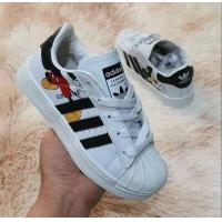 ราคา รองเท้าเด็กADIIDAS superstar มิกกี้เมาส์ สวยแท้100 ใส่สบายเท้า รองเท้าผ้าใบเด็ก รองเท้าเด็กเล็ก รองเท้าหัดเดิน รองเท้าแฟชั่นเด็ก (6649700598)