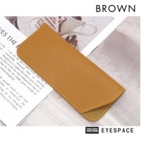 ราคา ซองหนังใส่แว่นตา ซองหนังใส่แว่นกันแดด หนัง PU กล่องแว่น (10105519903)