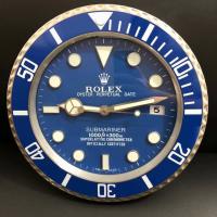 ราคา นาฬิกาแขวนผนังRolex รุ่นSubmariner มีให้เลือก 6แบบให้เลือก ขนาด34cm หนา5cm เข็มเดินเรียบ มีพรายน้ำชัดเจน สินค้าตรงตามรูป100 (9193805201)
