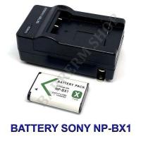 ราคา NP BX1 BX1 แบตเตอรี่ แท่นชาร์จ แบตเตอรี่พร้อมแท่นชาร์จสำหรับกล้องโซนี่ Battery Charger Battery and Charger For Sony Cybershot DSC HX50V HX300 HX400 RX1 RX100 WX300 HDR AS (13209298305)