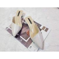 ราคา รองเท้าเปิดส้นหัวแหลม ส้นกลม สูง 1 นิ้ว (9561841083)