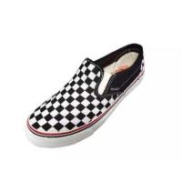 ราคา Mashare K1 รองเท้าผ้าใบสวมแฟชั่น ยีนส์ดำ ยีนส์กรม ลายหมากรุกดำขาว มาแชร์ สลิปออน slip on ผ้าใบทรงvans ทรงแวน leo ASI รองเท้าผ้าใบแฟชั่น ลายตาราง (7804826413)