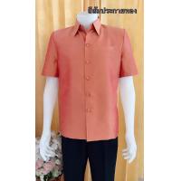 ราคา เสื้อซาฟารี สูทชายผ้าไหมแพรทิพย์ ซับไหล่อัดผ้ากาวทั้งตัว ผ้าไทย เสื้อทำบุญ ชุดทำงาน เสื้องานบุญ เสื้อไปวัด (14301364333)