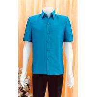 ราคา เสื้อซาฟารี สูทชายผ้าไหมแพรทิพย์ ซับไหล่อัดผ้ากาวทั้งตัว ผ้าไทย เสื้อทำบุญ ชุดทำงาน เสื้องานบุญ เสื้อไปวัด (14301364355)