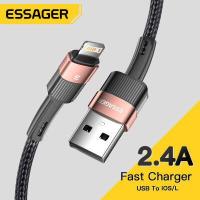 ราคา Essager สาย Usb สำหรับ Iphone 11 12 13 Pro Max Mini Xs Xr X SE 8 7 6 Plus 6S 5 5S 2 4A Fast Charging สำหรับ Iphone Charger สายไฟ (15000334860)
