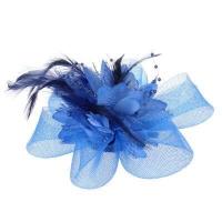 ราคา ดอกไม้ผู้หญิงลูกปัดขนนกตาข่าย Corsage คลิป Fascinator มงกุฏประดับผมเจ้าสาว (9642917004)