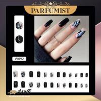 ราคา PFพร้อมส่ง ชุดเล็บปลอม 24 ชิ้นแถมกาว เล็บปลอมเกาหลี เล็บปลอมสั้น เล็บเจลแท้ เล็บปลอม เล็บ เล็บปลอมเจลแท้ 3D 3มิติ เล็บปลอมแบบยาว (16957421181)