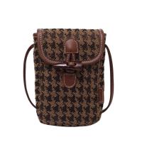 ราคา กระเป๋าสะพายข้างใส่มือถือ ทรงกล่องนม กระเป๋าสะพายข้างเล็ก กระเป๋าลายชิโนริ กระเป๋าลายตาราง กระเป๋าสะพายข้างผู้หญิง (13021543994)