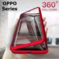 ราคา Case Oppo A93 A53 A92 A31 A52020 A5s A3s A12 A37 A1K F5 F7 A57 A83 F11Pro F1S A92020 A7 X3NFC Realme5 C12 C25 C3 เคสโทรศัพท์ ออฟโบ้ เคสประกบหน้าหลัง เคสประกบ 360 องศา แถมฟิล์มกระจก1ชิ้น (3972264094)
