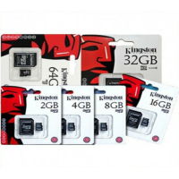 ราคา ส่วนลด Kingston Memory Card Micro SDHC 2 4 8 16 32 64 128 GB Class 10 คิงส์ตัน เมมโมรี่การ์ด SD Card (13067853959)