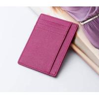 ราคา ซองหนัง กระเป๋าบัตร ซองบัตร Card Holder Mini Wallet หนังวัวแท้ Saffiano S5 58 (1841116957)