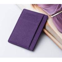 ราคา ซองหนัง กระเป๋าบัตร ซองบัตร Card Holder Mini Wallet หนังวัวแท้ Saffiano S5 58 (1841116952)