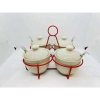 ราคา ชุดเครื่องปรุงเซรามิค ชุดพวงพริก พวงเครื่องปรุง ชุดเครื่องปรุง ลายไก่ ถ้วยน้ำปลา ถ้วยเครื่องปรุง ถ้วยน้ำพริก ถ้วยมีฝา ถ้วย (10475491372)