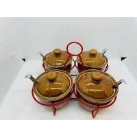 ราคา ชุดเครื่องปรุงเซรามิค ชุดพวงพริก พวงเครื่องปรุง ชุดเครื่องปรุง ลายไก่ ถ้วยน้ำปลา ถ้วยเครื่องปรุง ถ้วยน้ำพริก ถ้วยมีฝา ถ้วย (10475491371)