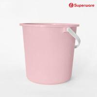 ราคา Srithai Superware ถังใส่น้ำพลาสติก ถังน้ำพลาสติกมีหูหิ้ว ทรงกลม ขนาด 15 2 ลิตร 4 แกลลอน รุ่น M 33 (15084539621)