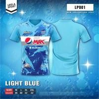 ราคา Victory เสื้อกีฬาคอวีแขนสั้นพิมพ์ลาย Pepsi รุ่น LP 001 (14776841620)