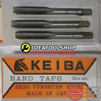 ราคา ของแท้ JAPAN ต้าปเกลียว แบบมิล KEIBA มีครบทุกเบอร์ SKS2 TUNGSTEN แบบชุด 3 ตัว ดอก ต๊าป ตัวผู้ ตาป ต๊าป เกลียว TAP (8383427342)