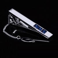 ราคา ที่หนีบเน็คไทสำหรับผู้ชายสีทองชุดทางการระดับไฮเอนด์ที่หนีบปกเสื้อสูทธุรกิจสำหรับงานแต่งงานแบบเรียบง่ายเข็มกลัดผูกเน็คไทสำหรับกล่องของขวัญผู้ชาย (12404480970)